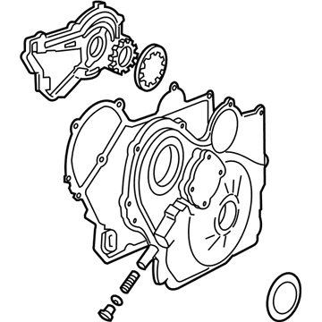 Chevy 12637040 Timing Cover