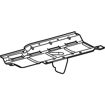 Chevy 12642306 Baffle Plate