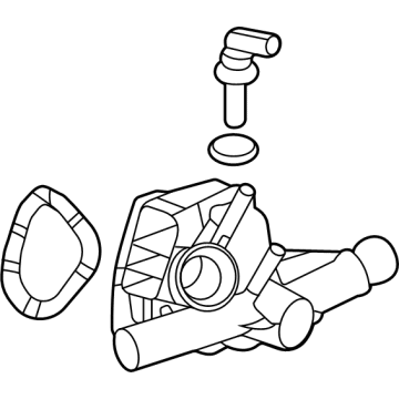 Chevy 55512491 Water Outlet