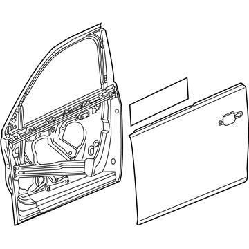 Chevy 22953622 Door Shell