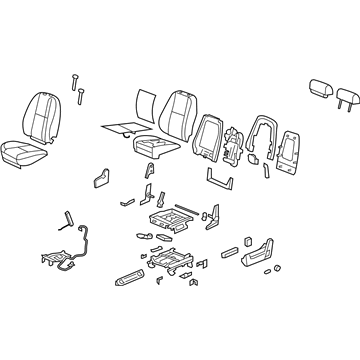 Chevy 25865088 Seat Assembly