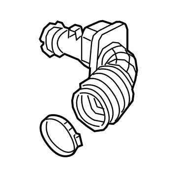 Cadillac 84406085 Outlet Duct