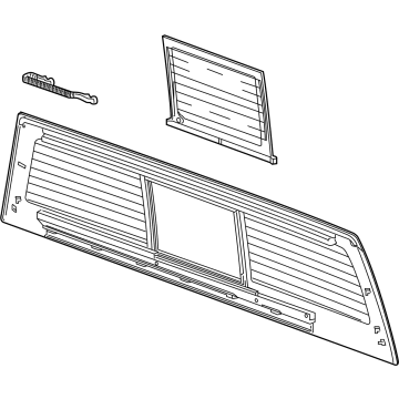 Chevy 84944319 Sliding Glass