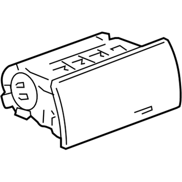 GM 15850867 Airbag,Instrument Panel