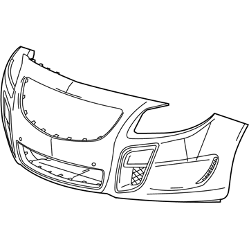 Buick 22741024 Bumper Cover