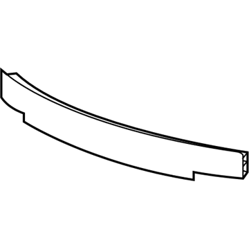 GM 22865575 Bar, Front Bumper Imp