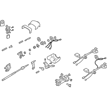 Chevy 26100704 Steering Column