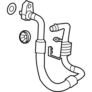 Chevy Silverado 3500 HD Oil Cooler Hose - 85525392