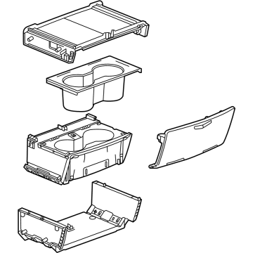 Cadillac Escalade Center Console Base - 84989201