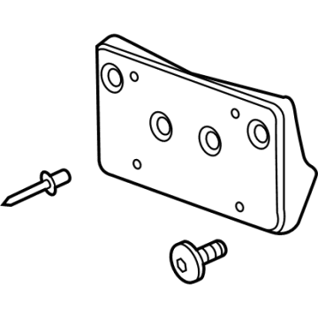 Chevy 23320630 License Bracket