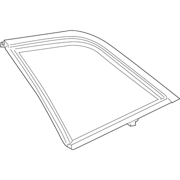 Saturn 25860805 Glass Assembly