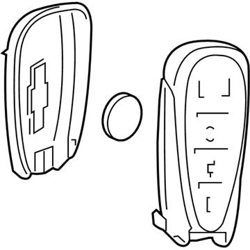 GM 13522891 Transmitter Assembly, R/Con Dr Lk & Theft Dtrnt