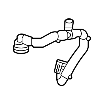 Cadillac 86800543 Inlet Hose