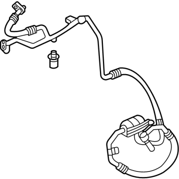 Cadillac 86515550 Pressure Line