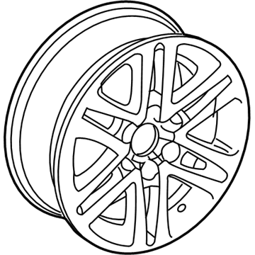 2015 Buick Enclave Spare Wheel - 9597952