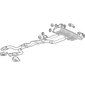 2019 Chevy Camaro Exhaust Pipe - 19420313