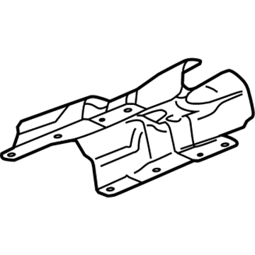 GM 23444746 Shield, Exhaust Interior Underbody Heat