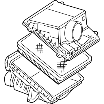 GMC 25998076 Air Cleaner Assembly