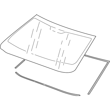 Chevy 23236715 Windshield