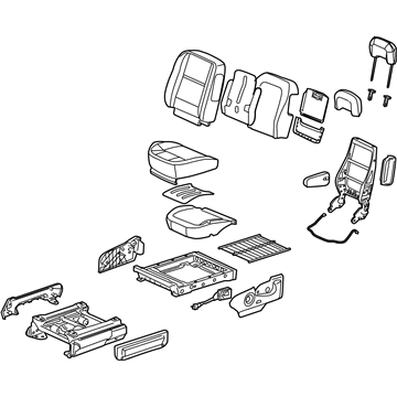 Chevy 10392397 Seat Assembly