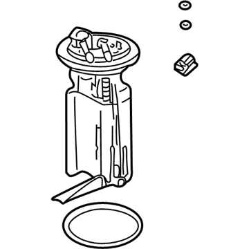 2001 Saturn L100 Fuel Pump - 22710031