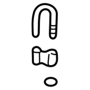 GM 14103715 Clamp,Exhaust Muffler Hanger