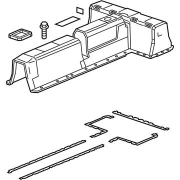 Cadillac 23244525 Battery Cover