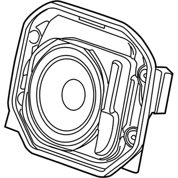 GM 92199591 Speaker Assembly, Radio Rear