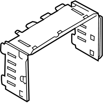 Saturn 13111874 Radio Mount Bracket