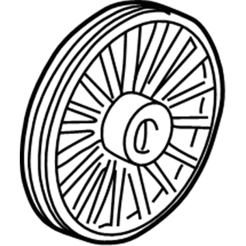 Cadillac 3535846 Pulley