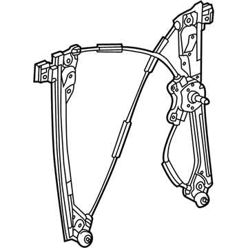 GMC 23118066 Window Regulator