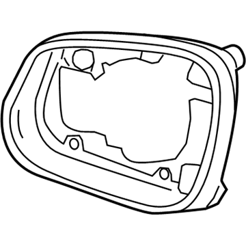 GM 95410509 Bezel, Outside Rear View Mirror Housing