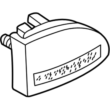 GM 16530046 Lamp Assembly, Back Up