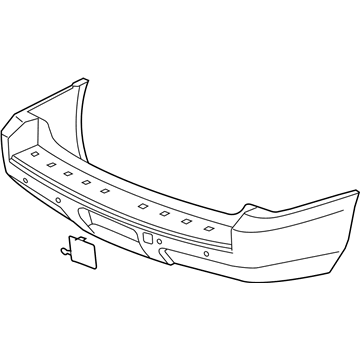 2013 Chevy Suburban 1500 Bumper - 20951792