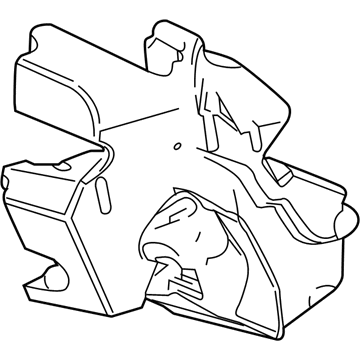 GM 12687733 Shield Assembly, Eng Rr Noise