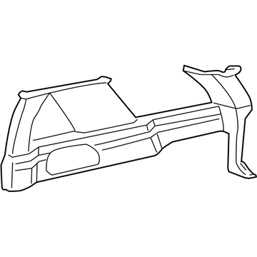 GM 15067874 Panel Assembly, Body Side Trim *Graphite