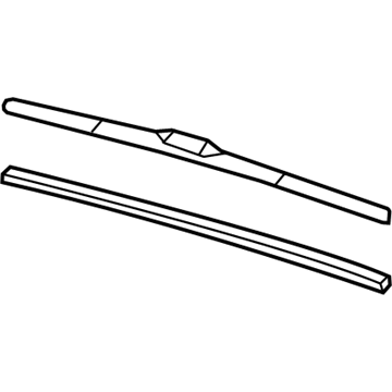 Chevy 84589112 Wiper Blade