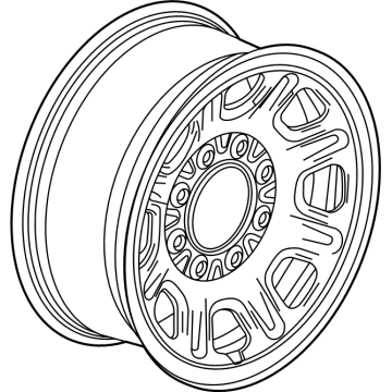 Chevy 9597730 Wheel, Steel