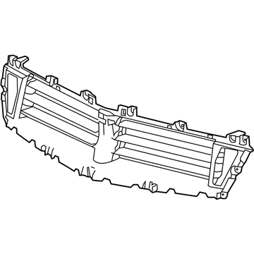 Cadillac 23152496 Radiator Shutter Assembly