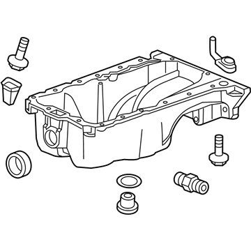 Chevy 55573108 Oil Pan