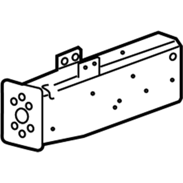 GM 23200944 Absorber Assembly, Front Bumper Energy Lh