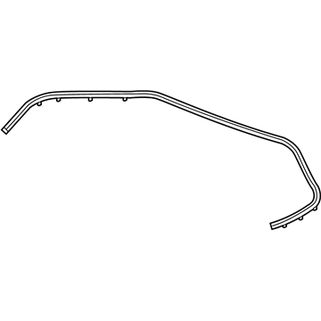 Buick 26700179 Rear Weatherstrip