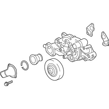 Chevy 19207665 Water Pump