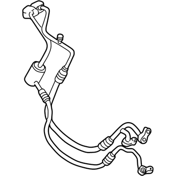 Pontiac 19208302 Compressor & Condenser Hose