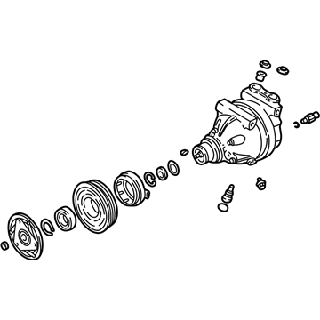 Oldsmobile 89019355 Compressor