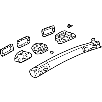 Cadillac 12482356 Trim Plate