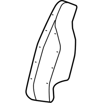 Chevy 95970455 Bolster Pad