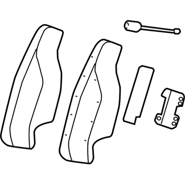 Chevy 95986113 Bolster