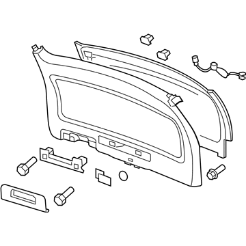 GMC 20840597 Lower Trim Panel