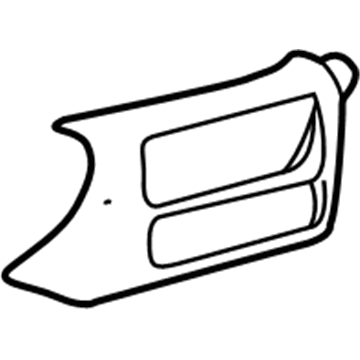 GM 22603067 Plate, Instrument Panel Accessory Trim *Neutral Medium